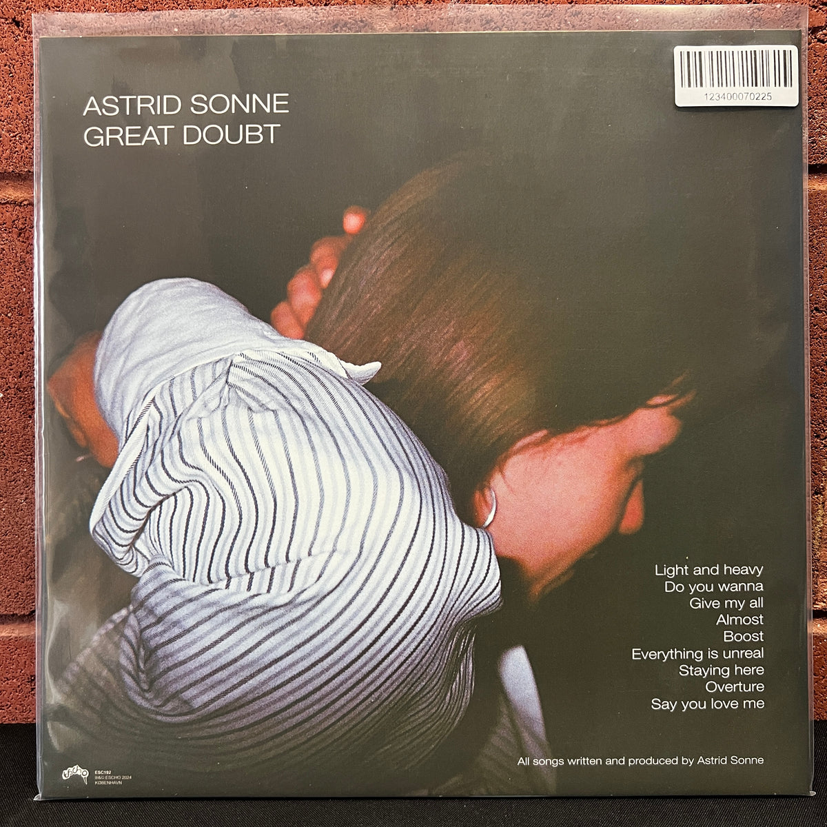 Used Vinyl: Astrid Sonne "Great Doubt" LP (2024 Press - Pink Vinyl)