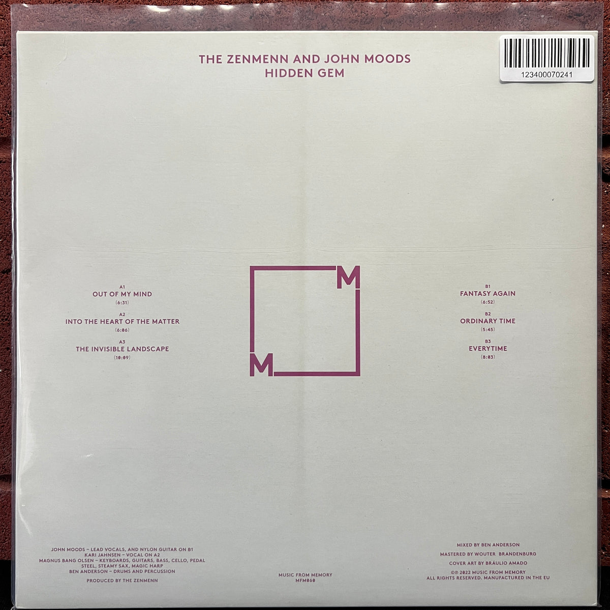 Used Vinyl: The Zenmenn And John Moods "Hidden Gem" LP (2022 Press)