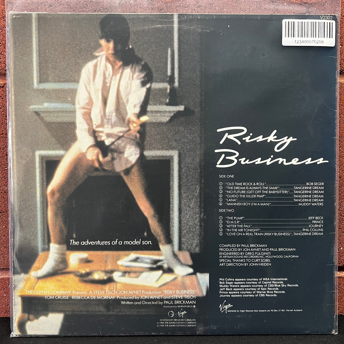 Used Vinyl: V/A - "Risky Business (Original Soundtrack)" LP (1984 New Zealand Press)