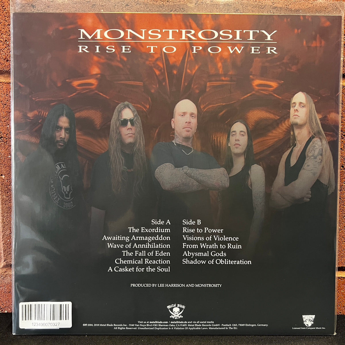 Used Vinyl: Monstrosity "Rise To Power" LP (2018 Press)