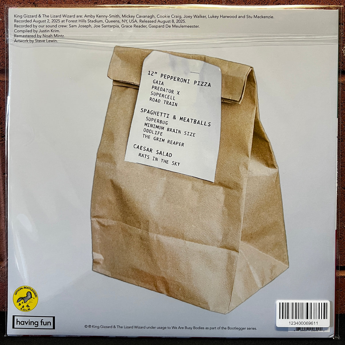 Used Vinyl: King Gizzard and the Lizard Wizard "Italian Feast" LP + Flexi (Picture Disc)