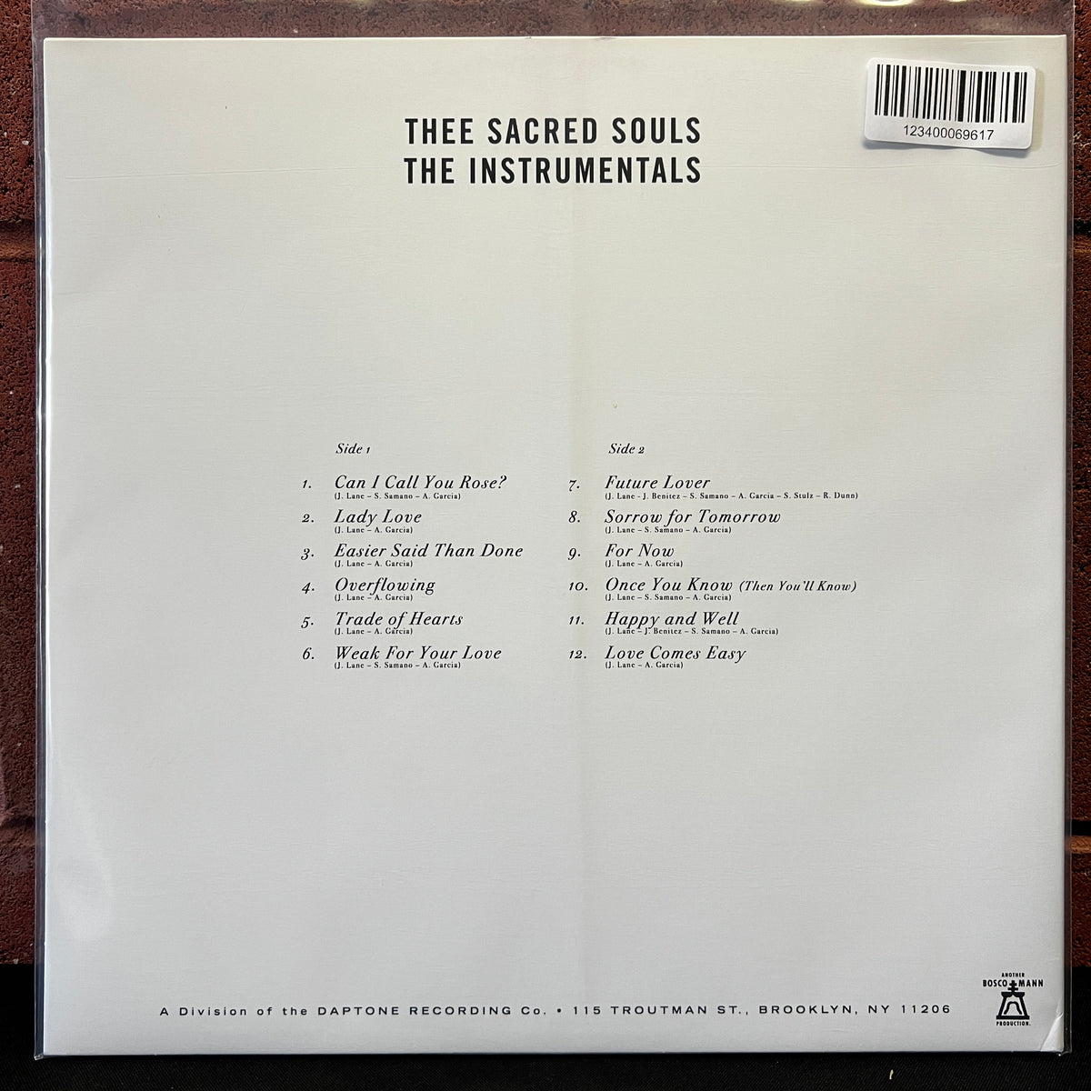 Used Vinyl: Thee Sacred Souls "The Instrumentals" LP (Red vinyl)