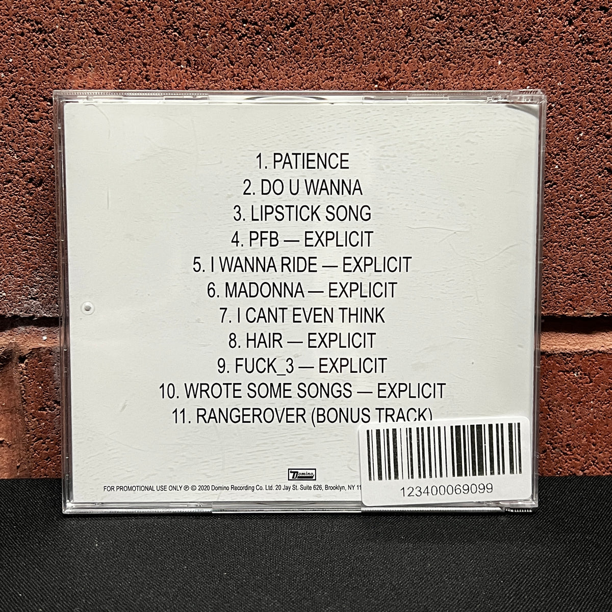 Used CD: Porches "Ricky Music" CD (2020 Promo Press)
