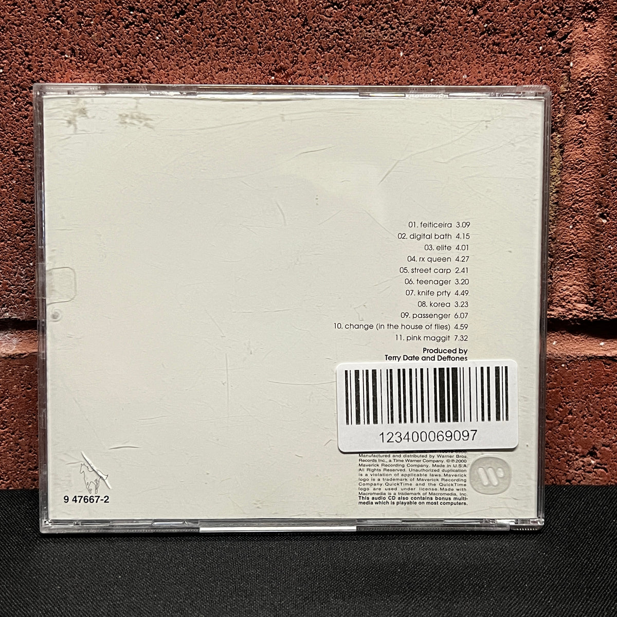 Used CD: Deftones "White Pony" CD