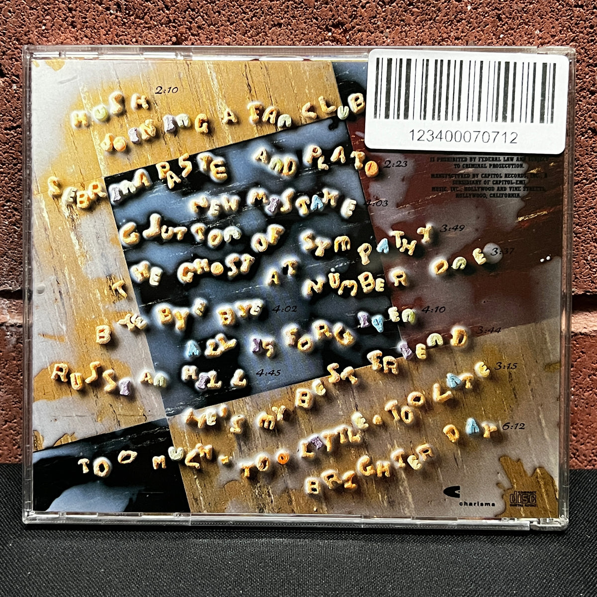 Used CD: Jellyfish "Spilt Milk" CD