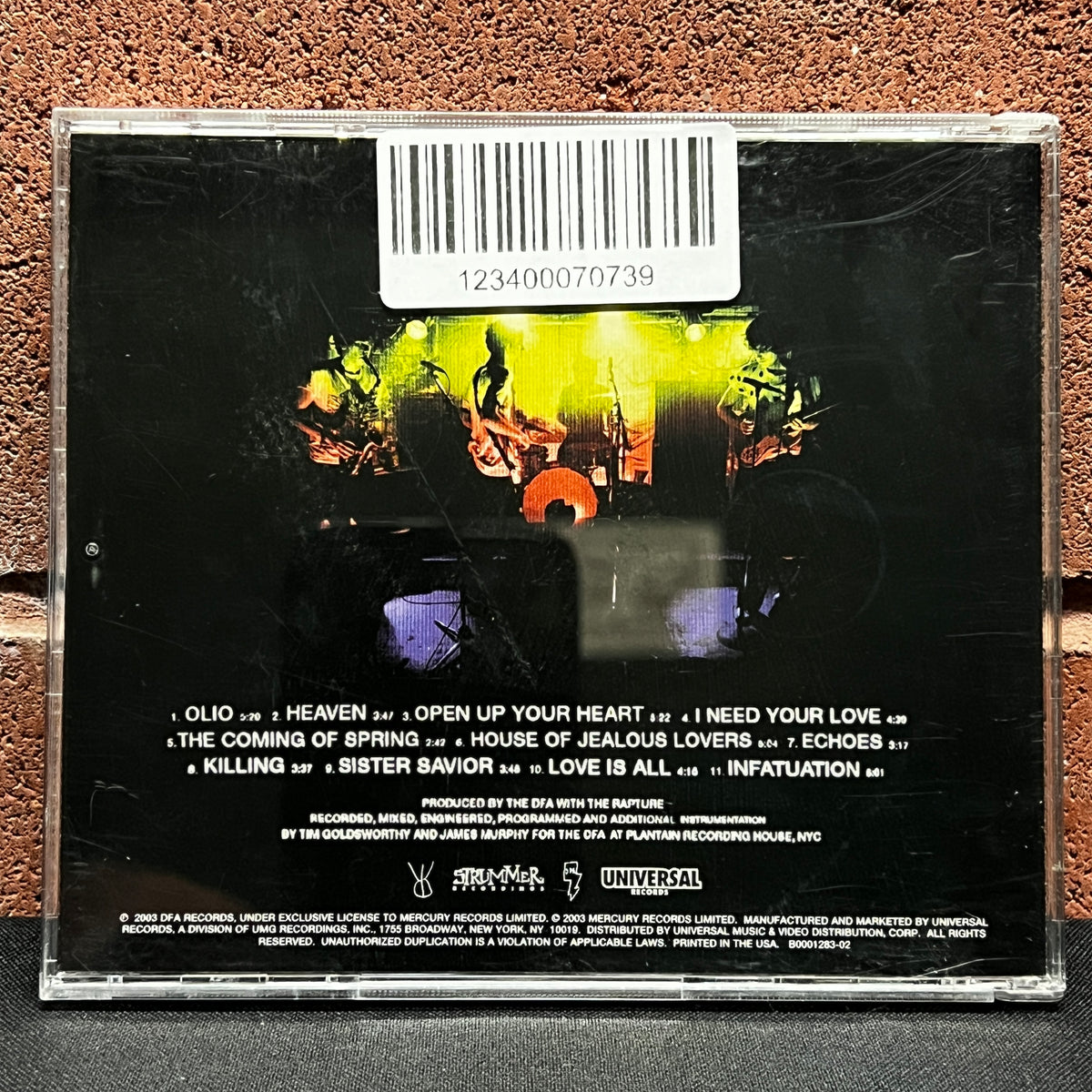 Used CD: The Rapture "Echoes" CD