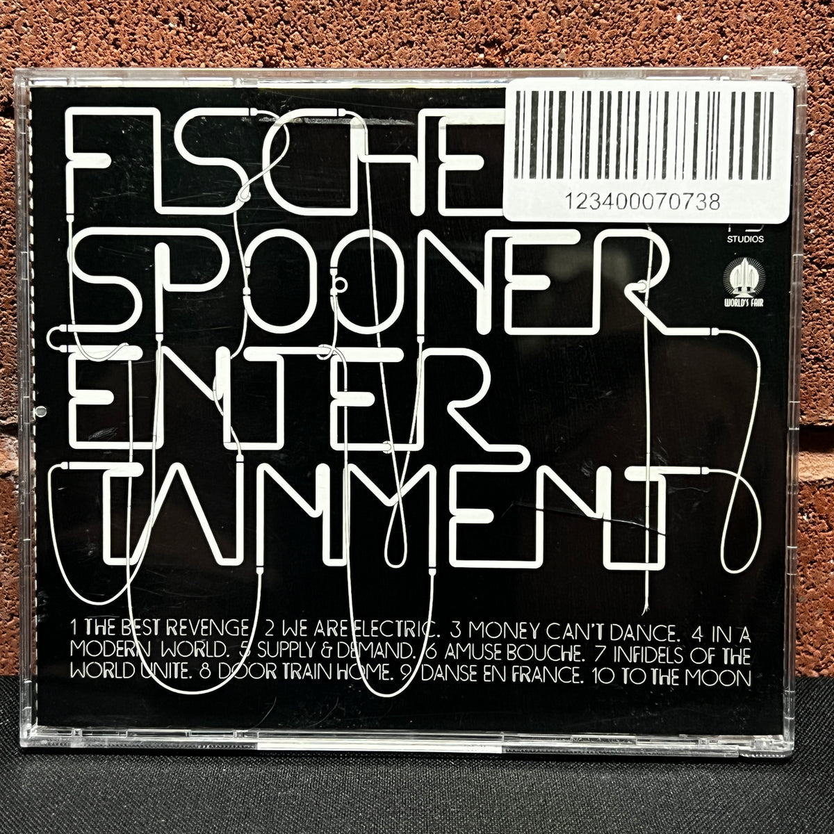 Used CD: Fischerspooner "Entertainment" CD