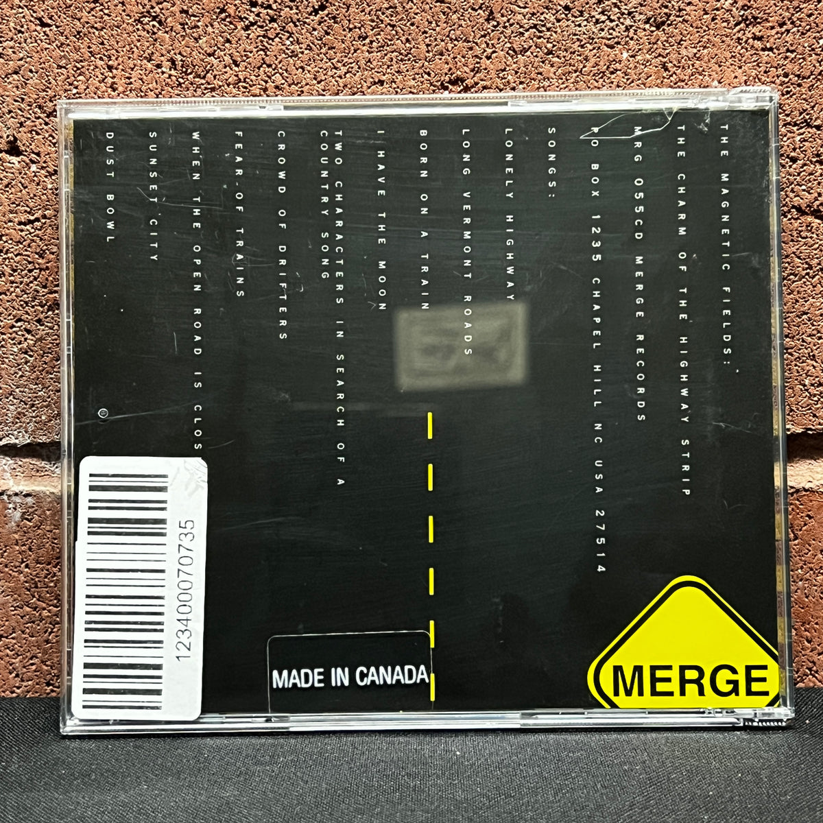 Used CD: The Magnetic Fields "The Charm Of The Highway Strip" CD