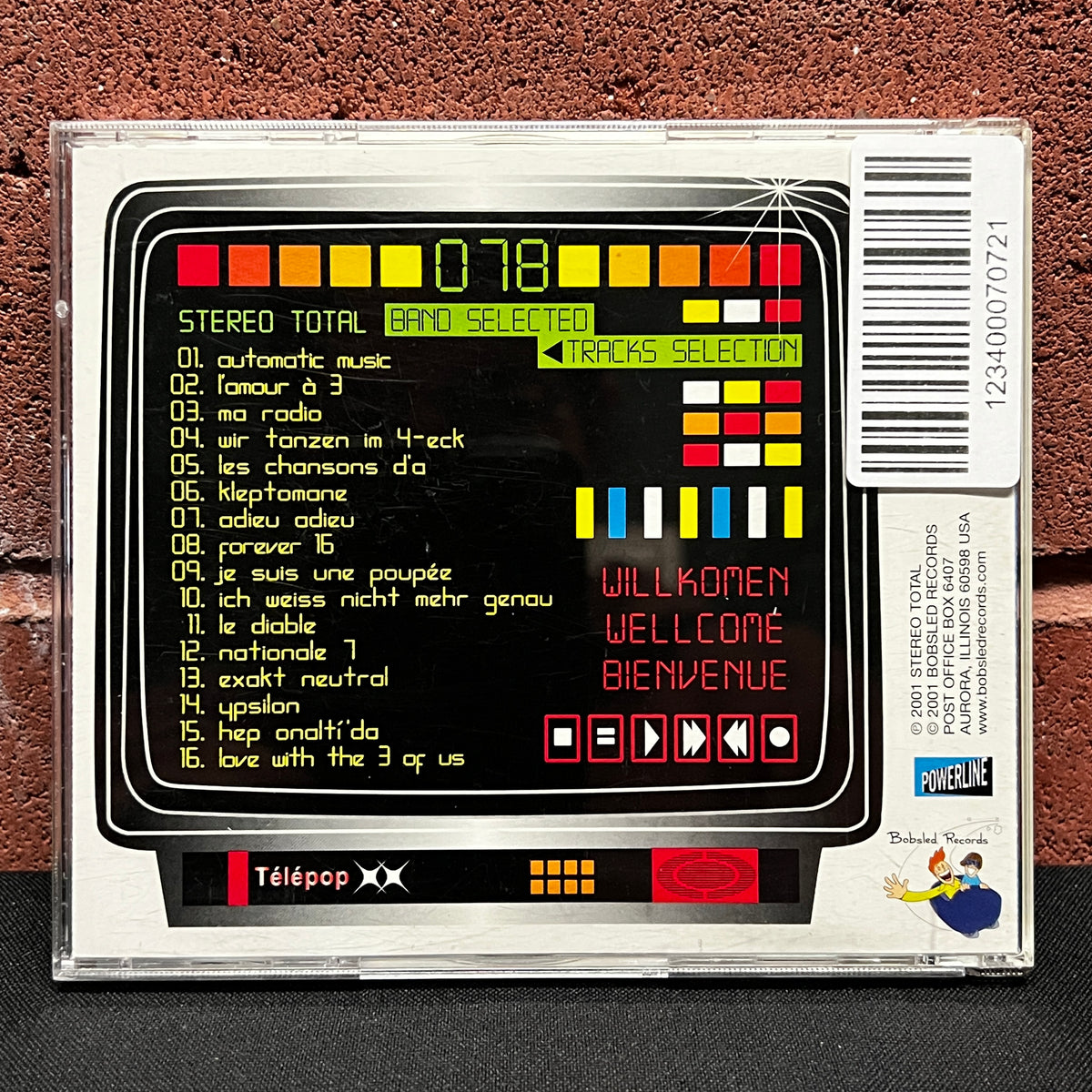 Used CD: Stereo Total "Musique Automatique" CD