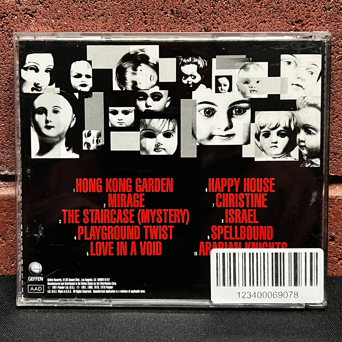 Used CD: Siouxsie And The Banshees "Once Upon A Time/The Singles" CD