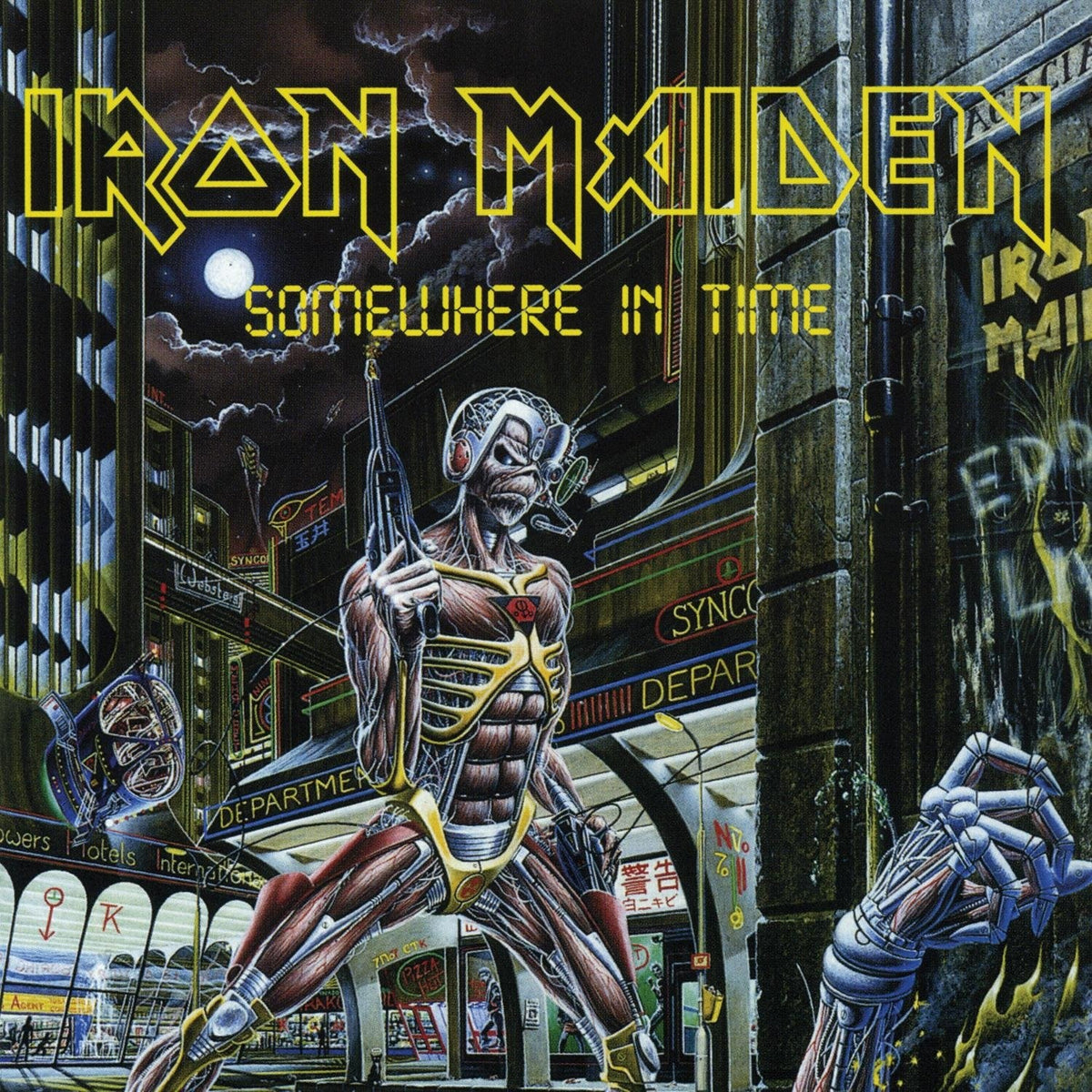 PRE-ORDER: Iron Maiden "Somewhere In Time (40th Anniversary)" LP (Oxblood Vinyl)