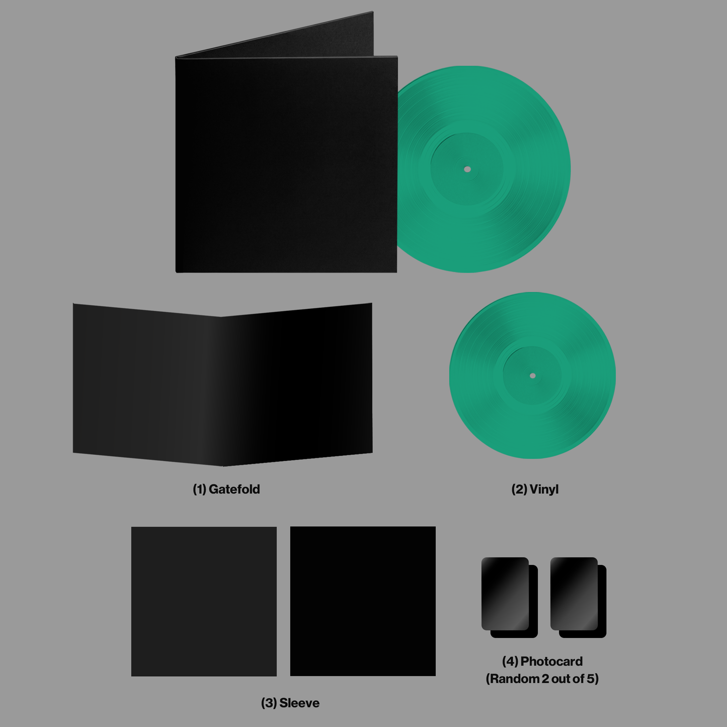 PRE-ORDER: Katseye "Wild" 12" EP (Precious Jade Color Vinyl)