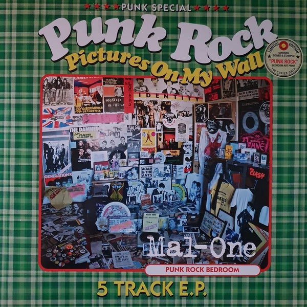 Mal-One "Punk Rock Pictures On My Wall" LP