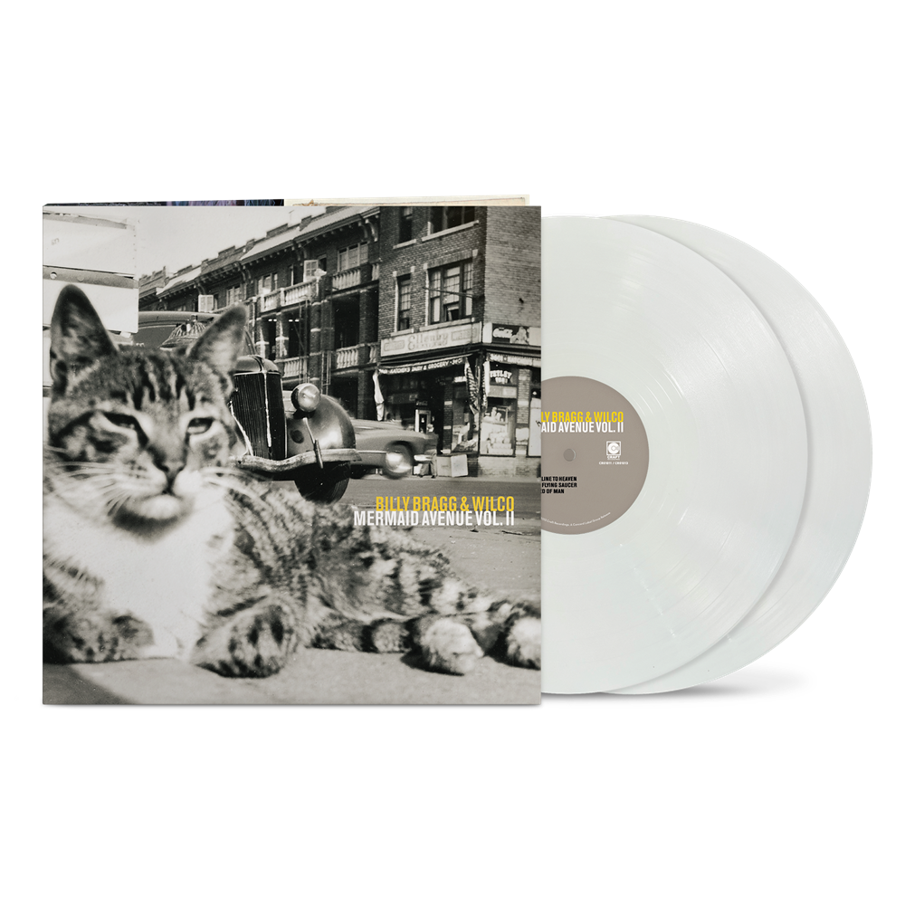 PRE-ORDER: Billy Bragg & Wilco "Mermaid Avenue Vol. II" 2xLP (Indie Exclusive White Eco-Mix Vinyl)