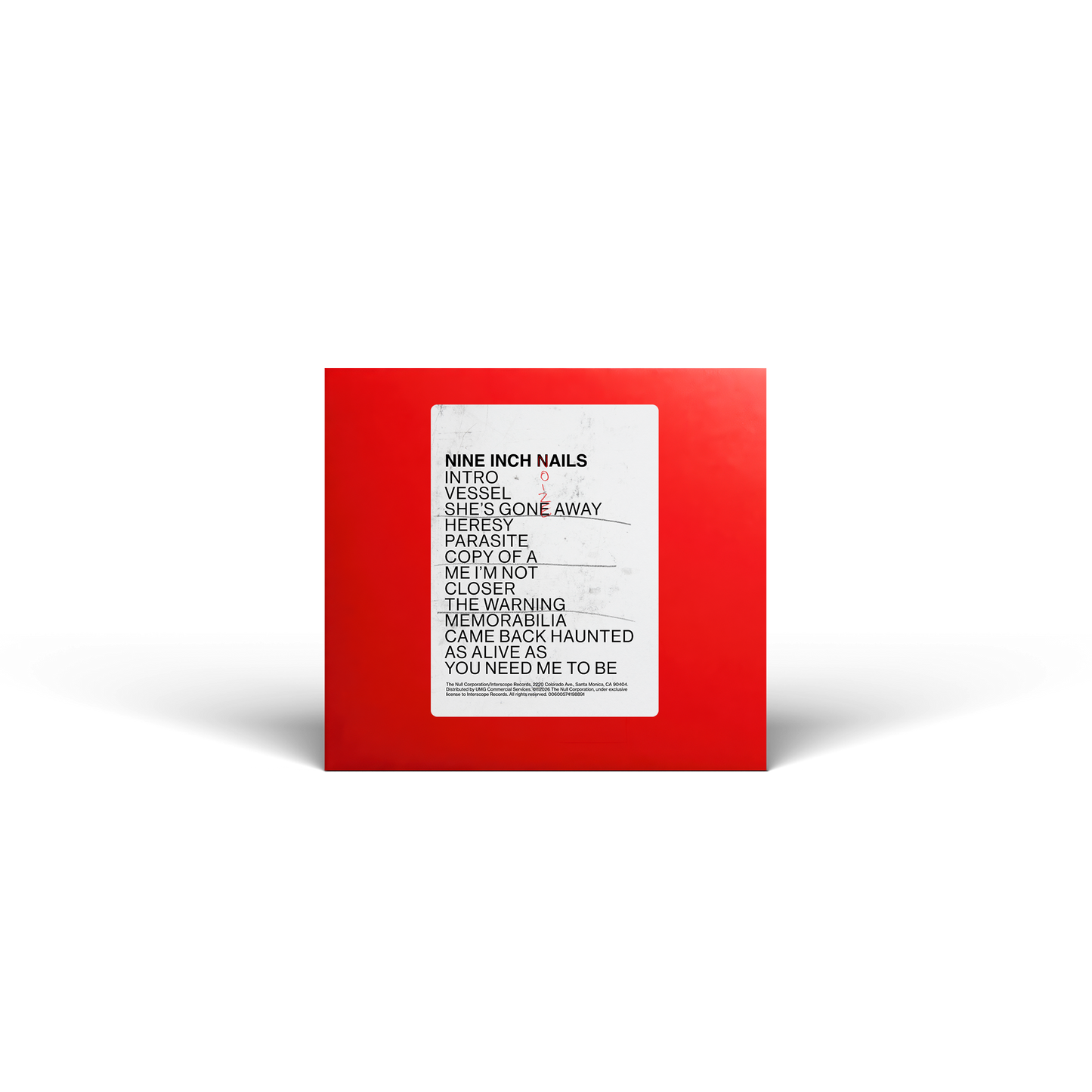 PRE-ORDER: Nine Inch Nails "Nine Inch Noize" CD