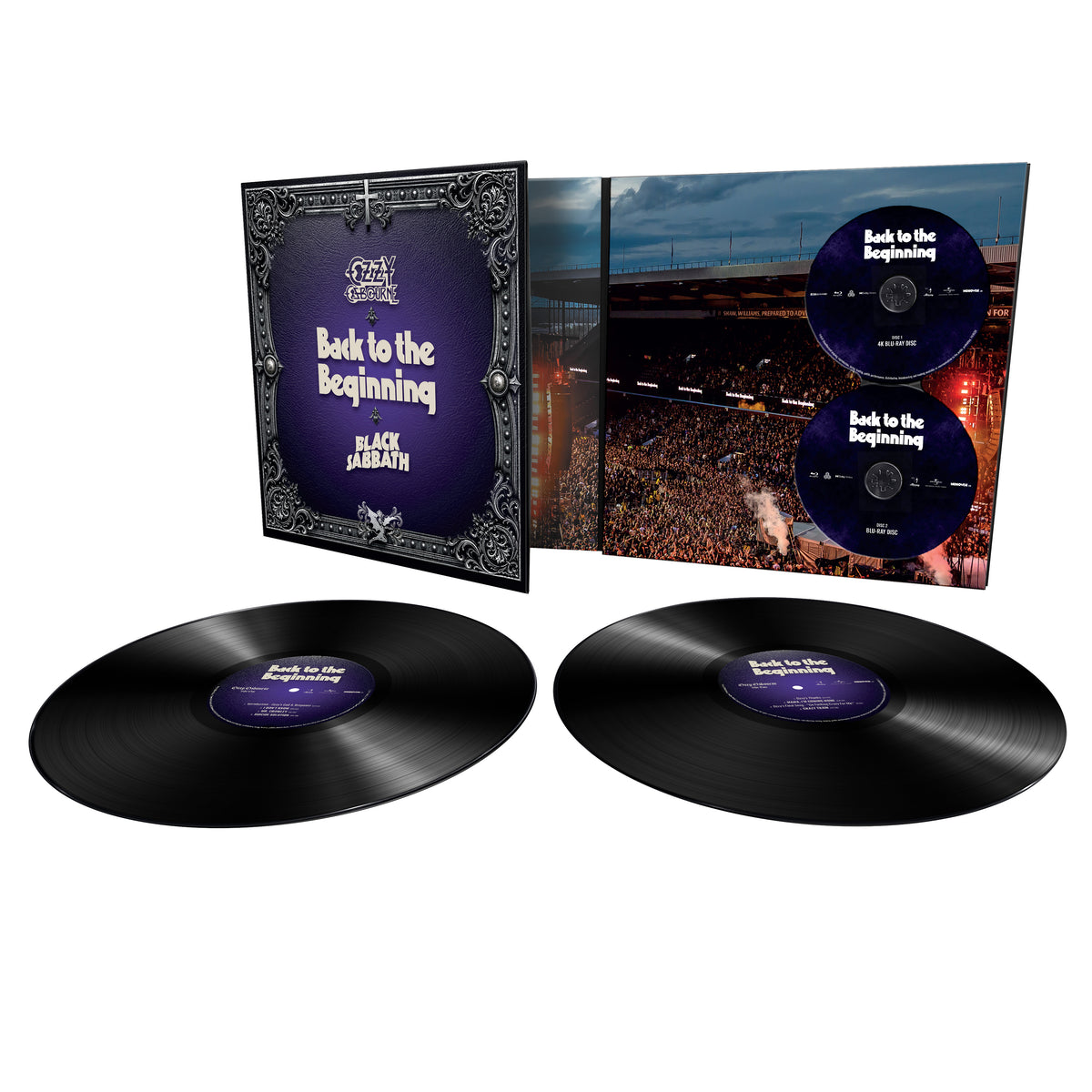 PRE-ORDER: Ozzy Osbourne & Black Sabbath "Back to the Beginning" 2xLP + Blu-Ray (Half-Speed Master)