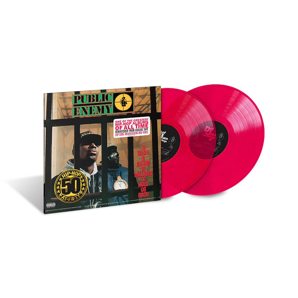 Public Enemy "It Takes A Nation Of Millions To Hold Us Back" 2xLP (Red Vinyl)