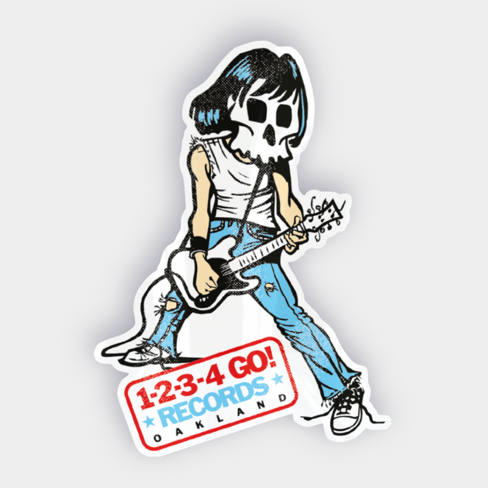 1-2-3-4 Go! "Outsider" 3" Sticker
