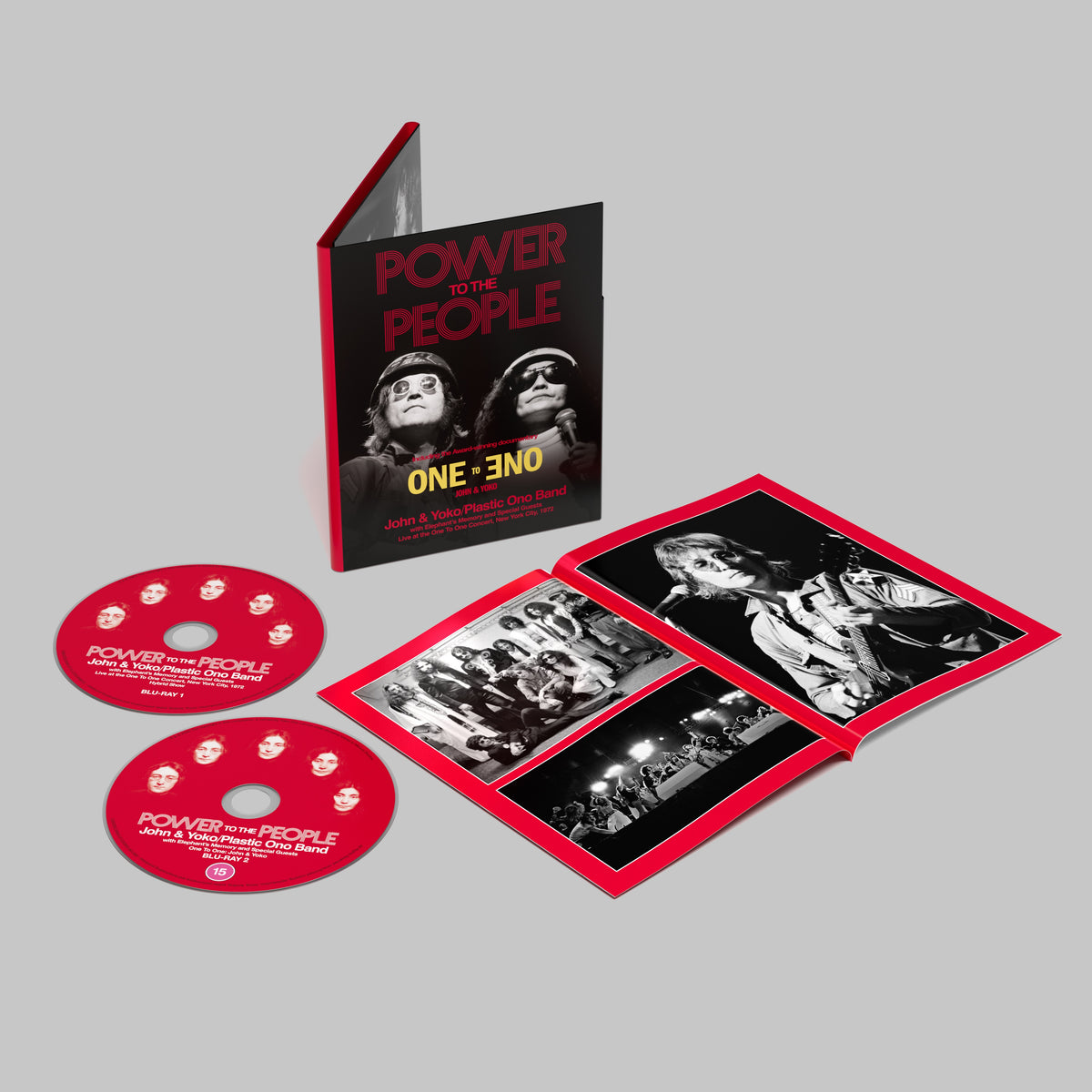 PRE-ORDER: John Lennon/Yoko Ono/Plastic Ono Band "Power to the People" 2-Disc Blu-Ray
