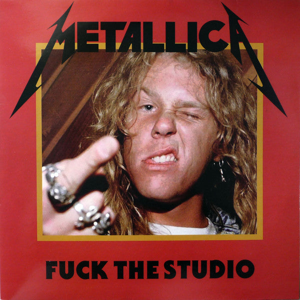 Used Vinyl: Metallica "Fuck The Studio (Demos 82/83 Part 2)" LP (2025 Red Marble Vinyl Press)