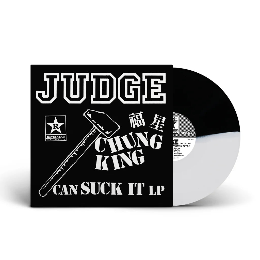 JUDGE "Chung King Can Suck It" LP (Split Black/White Vinyl)