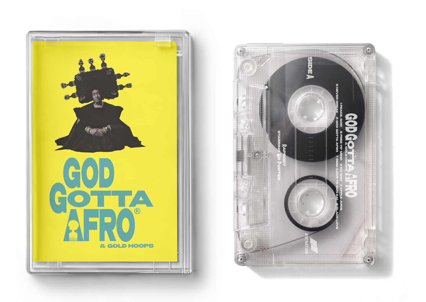 PRE-ORDER: Rapsody "God Gotta Afro & Gold Hoops" Cassette