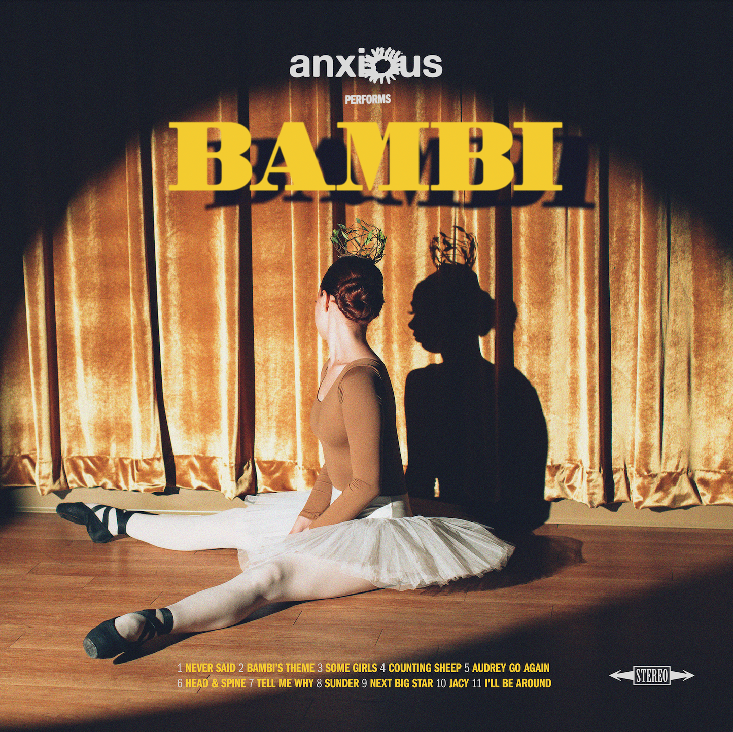 Bambi "Anxious" LP (Yellow Vinyl)