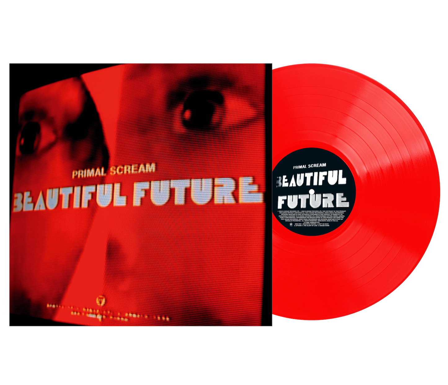 PRE-ORDER: Primal Scream "Beautiful Future" LP (Red Vinyl)