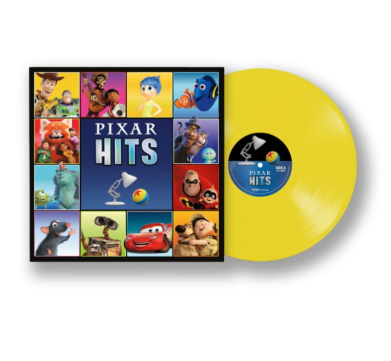 EMBARGO 9/2 PRE-ORDER: V/A "Pixar Hits" LP (Yellow Vinyl)