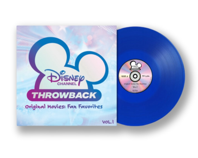EMBARGO 9/2 PRE-ORDER: V/A "Disney Channel Throwback, Vol. 1" LP (Translucent Blue Vinyl)