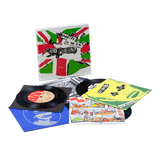 Sex Pistols "Anarchy In The U.K.: The U.S. and U.K. Singles" 5x7" Box Set