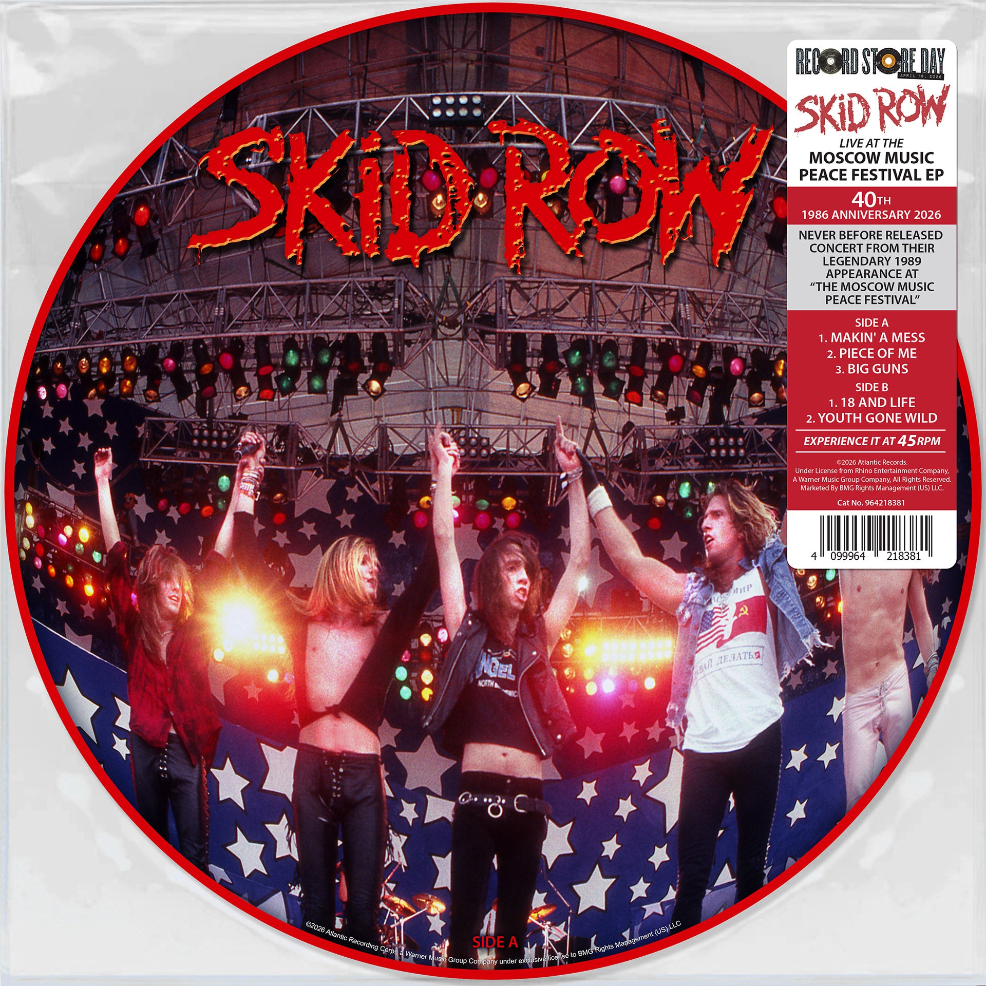 SKID ROW スレイブトゥザグラインド　 名盤2LP 2021リマスター Skid Row-Slave To The Grind 2LP (Color) | Newbury Comics