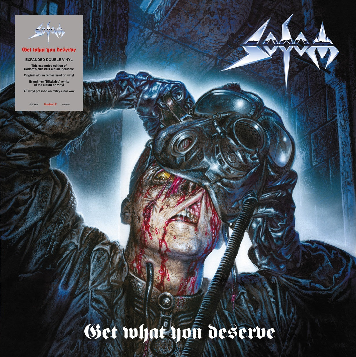 Sodom "Get What You Deserve (Expanded Edition)" 2xLP (Milky Clear Vinyl)