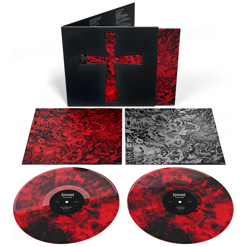 EMBARGO 7/29 PRE-ORDER: Tony Iommi "From the Dark" 2xLP (Indie Exclusive Red/Black Marble Vinyl)