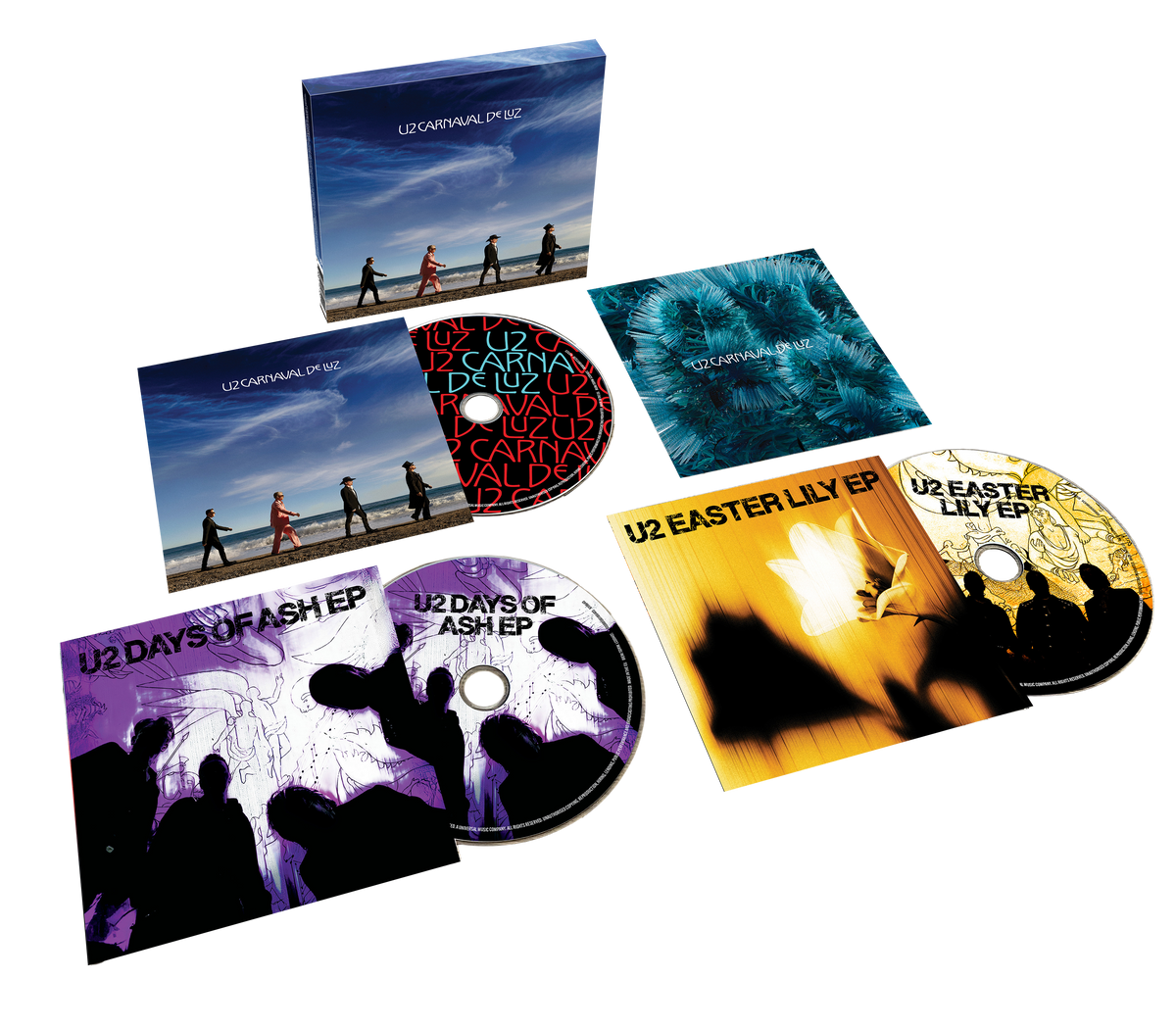 PRE-ORDER: U2 "Carnaval De Luz" 3xCD Box Set (Deluxe Edition)
