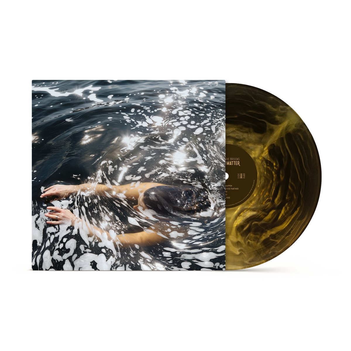 PRE-ORDER: Caroline Marie Brooks "Light and Matter" LP ("Magnetawan Riverbed" Gold Vinyl)