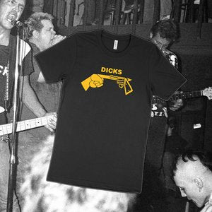 The Dicks "Gun" T-Shirt, Black
