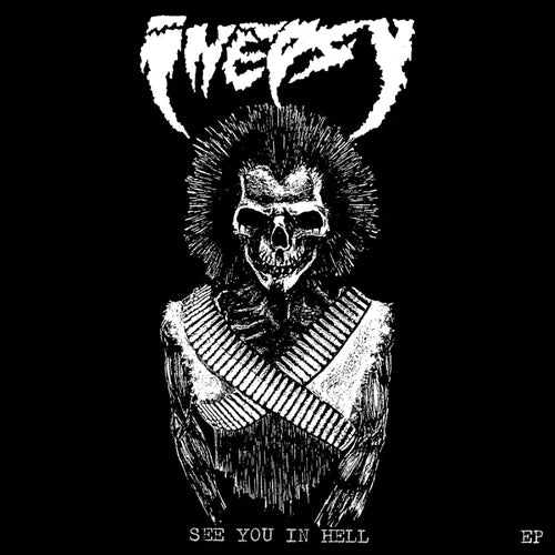 Inepsy "See You in Hell Vinyl" 7" (Clear Vinyl)