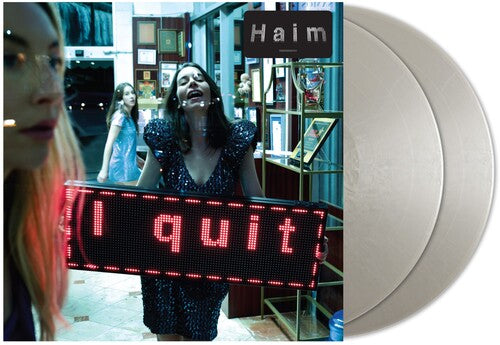 Haim "I Quit" 2XLP (metallic silver vinyl)