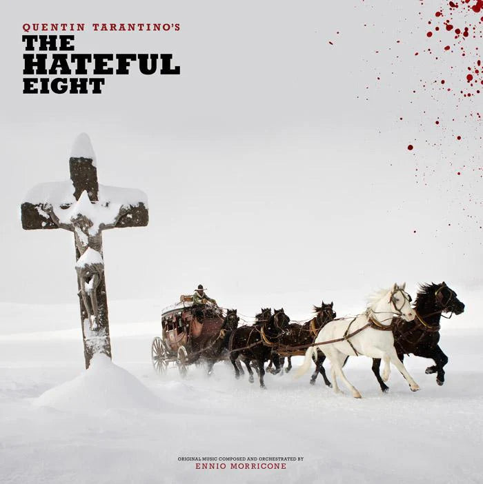 DAMAGED: Ennio Morricone - The Hateful Eight Original Motion Picture Soundtrack 2XLP