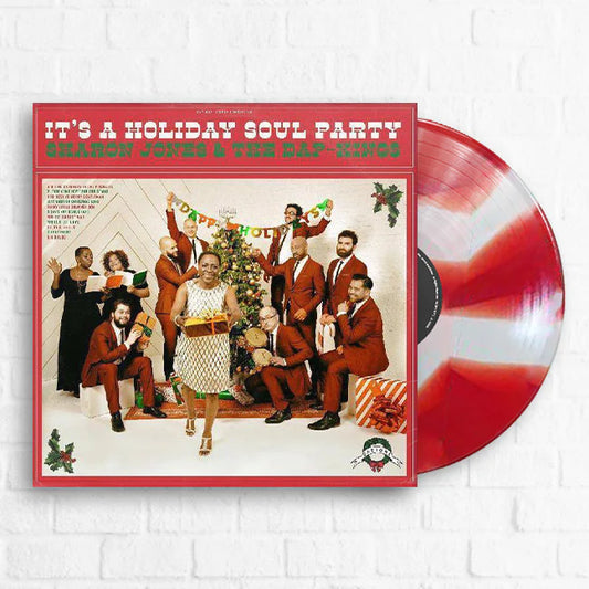 Sharon Jones & The Dap-Kings ''It's A Holiday Soul Party'' LP (Candy Cane Vinyl)