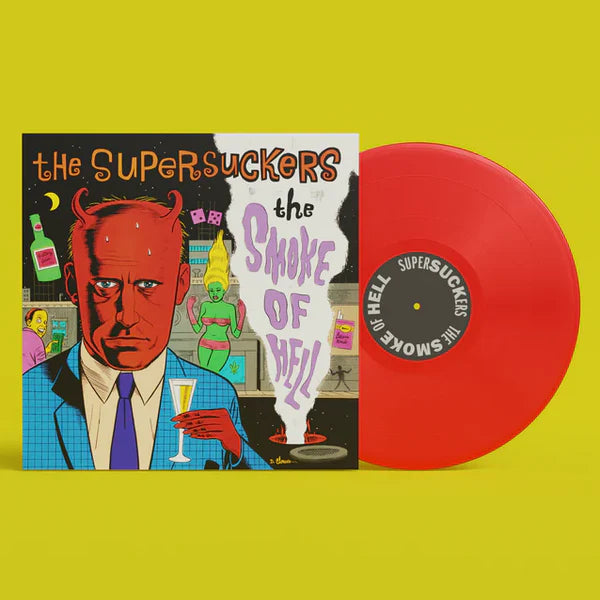 The Supersuckers "The Smoke Of Hell" LP (Red Vinyl)