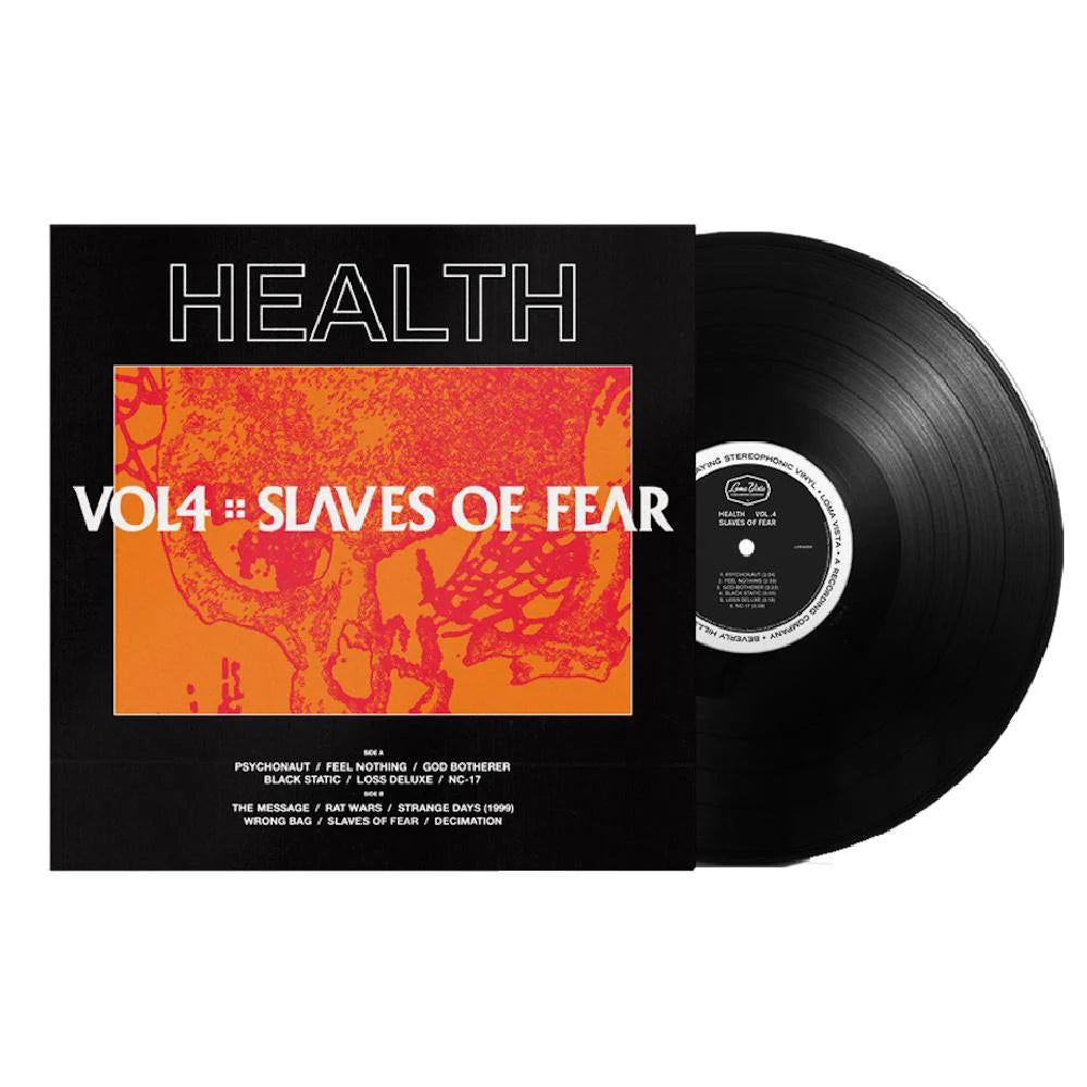 HEALTH "Vol. 4: Slaves of Fear Black" LP