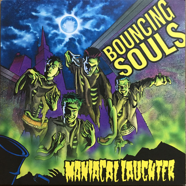 The Bouncing Souls "Maniacal Laughter" LP (Green Vinyl)