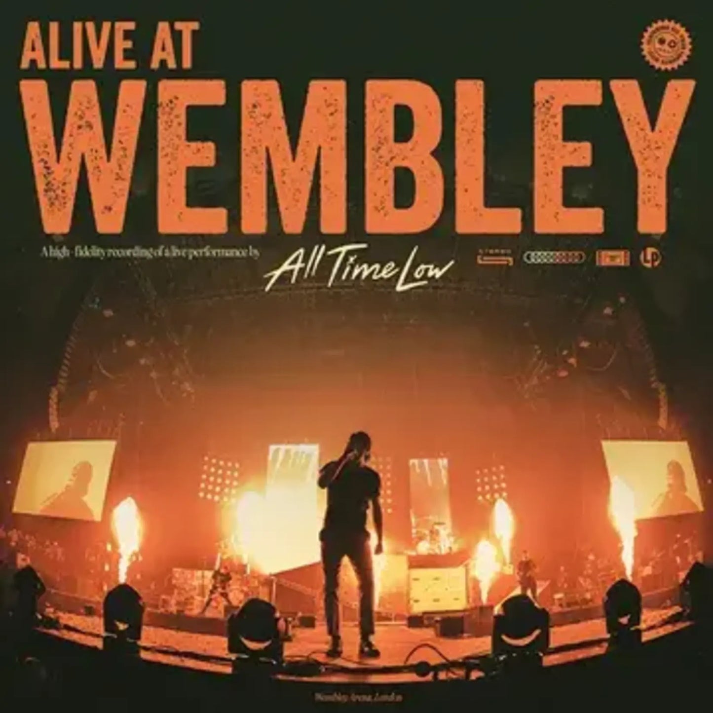 All Time Low ”Alive At Wembley” LP (Tangerine/Opaque Galaxy Vinyl BLACK FRIDAY 2023)