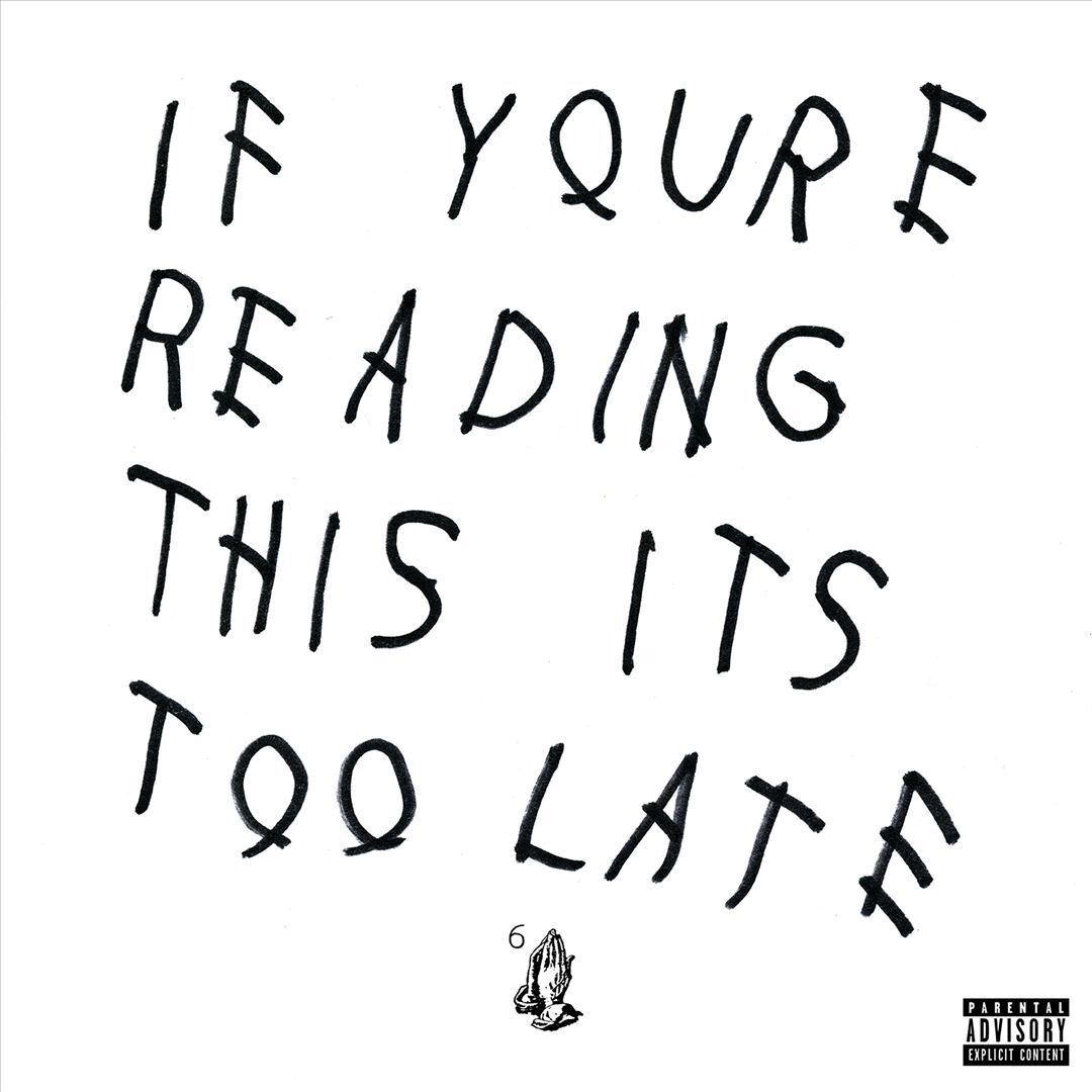 Drake "If You're Reading This It's Too Late" 2xLP Mixtape