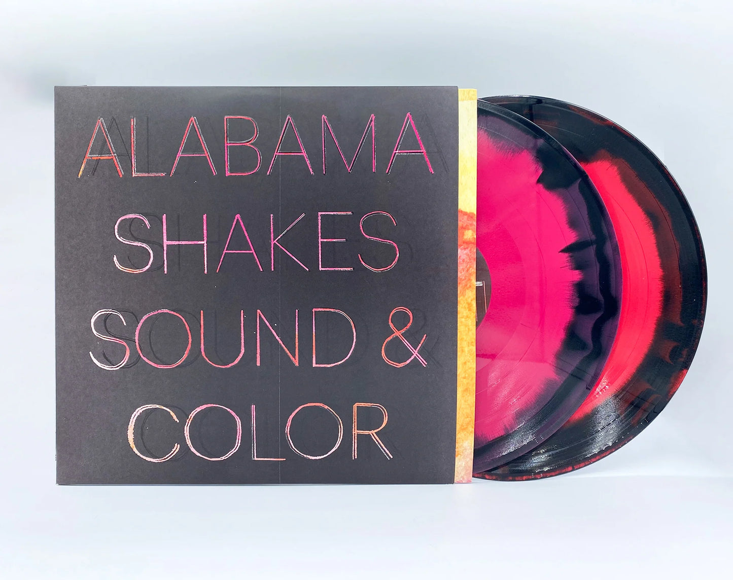 Alabama Shakes "Sound & Color" 2xLP (Color Vinyl- Red, Black, Pink)