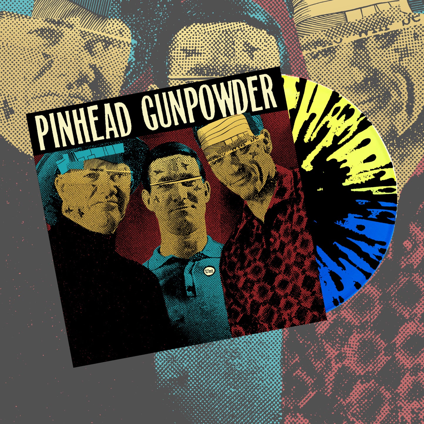 Pinhead Gunpowder "Unt" LP (Split Splatter Edition)