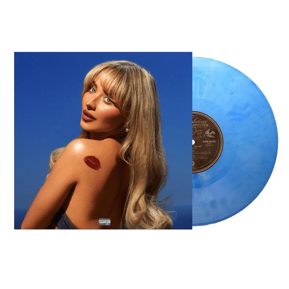 DAMAGED: Sabrina Carpenter "Short n' Sweet" LP (Sky Blue Vinyl)