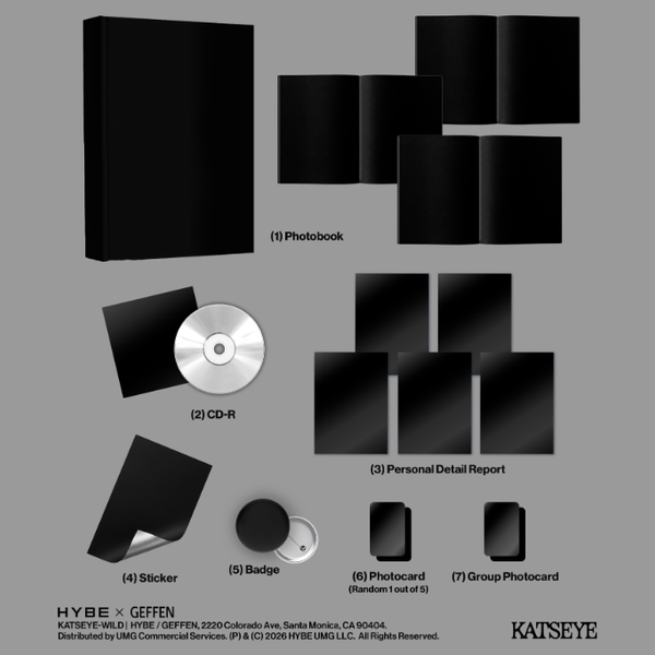 PRE-ORDER: Katseye "Wild" CD (Wild World Version)